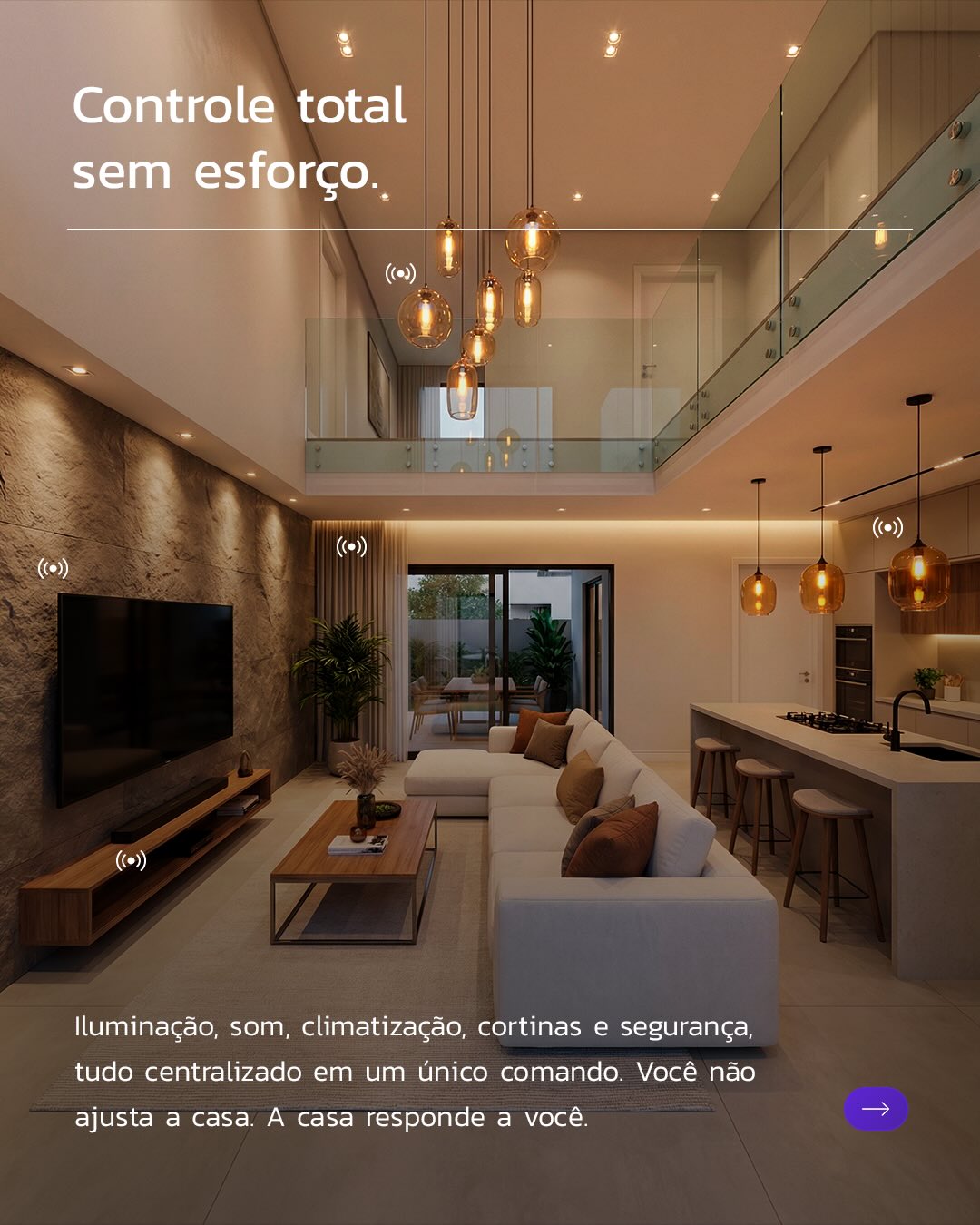 Controle total sem esforço — B.M Automação