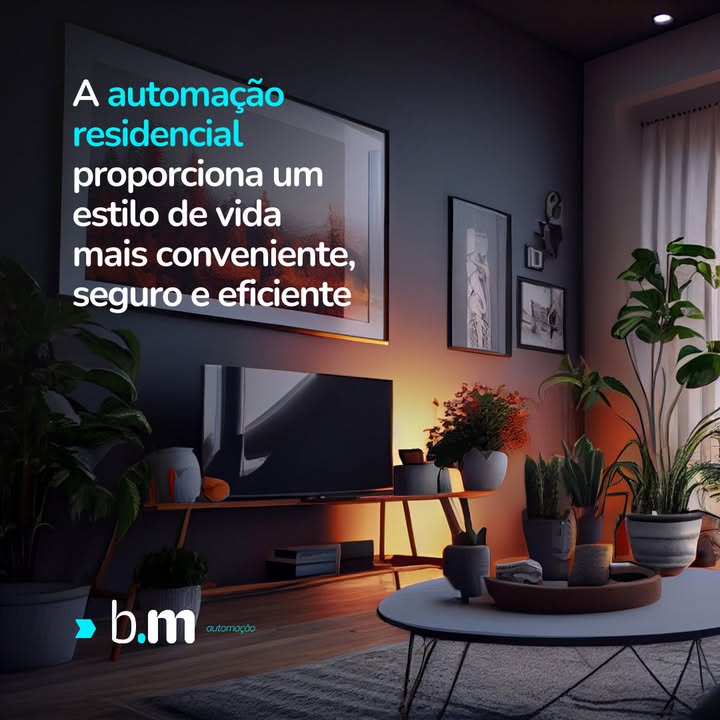 Automação residencial: estilo de vida conveniente, seguro e eficiente
